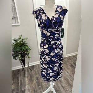 NWT Lauren Ralph Lauren Women’s Floral Dress Size 8